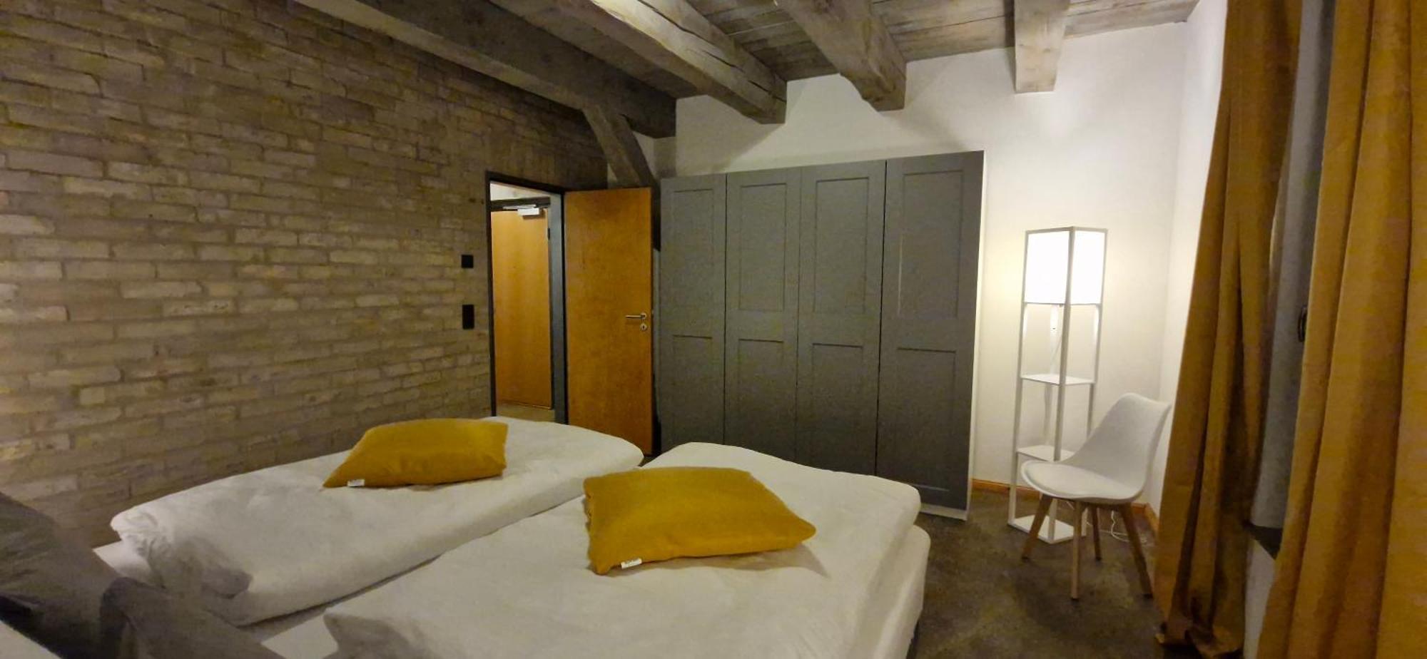 Ferienappartements Im Speicherwerk クヴェードリンブルク エクステリア 写真